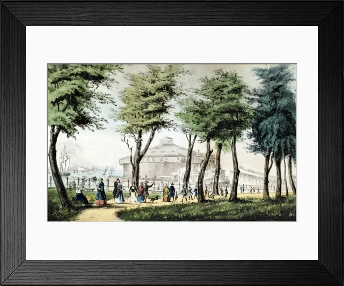Framed Print : Castle Garden, New York Framed Print : Castle Garden, New York