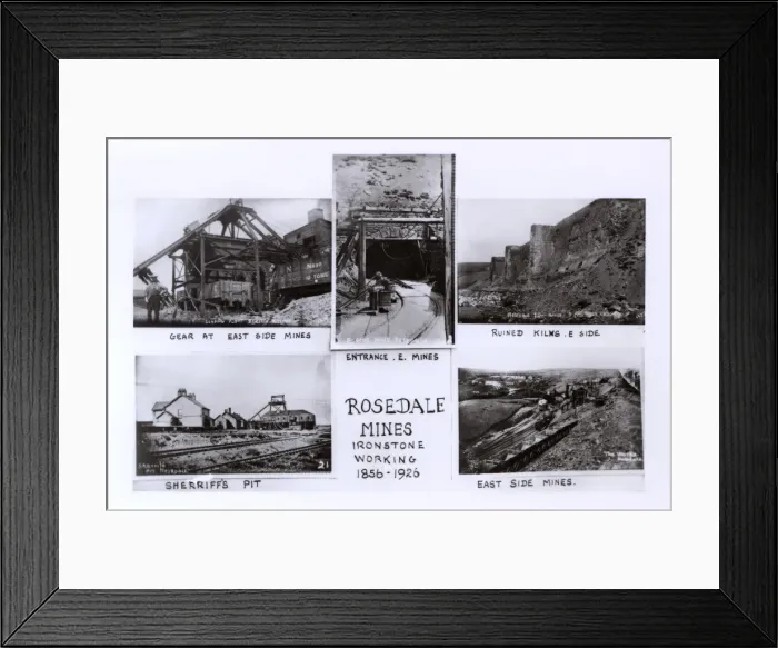 Framed Print : Rosedale Mines, North Yorkshire - Ironstone Working Framed Print : Rosedale Mines, North Yorkshire - Ironstone Working
