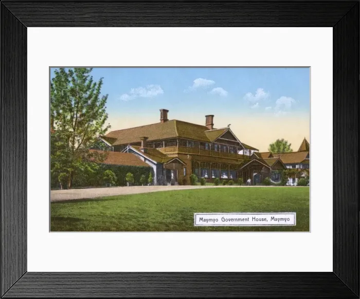 Framed Print : Myanmar (Burma) - Pyin U Lwin (Maymyo) Framed Print : Myanmar (Burma) - Pyin U Lwin (Maymyo)