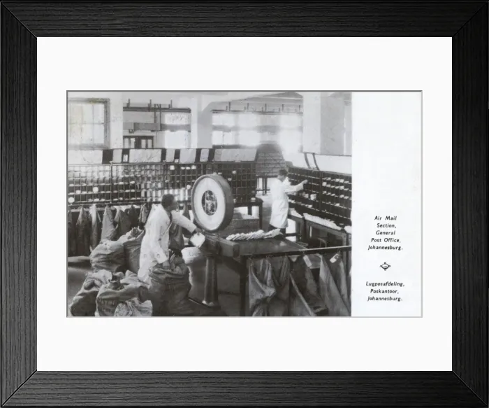 Framed Print : Delivery of the mail at Rand Airport - Johannesburg Framed Print : Delivery of the mail at Rand Airport - Johannesburg