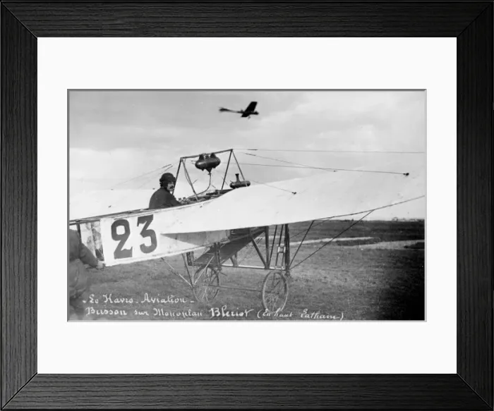 Framed Print : An early French aviation pioneer Framed Print : An early French aviation pioneer