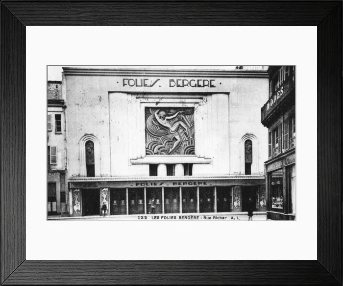 Framed Print : The Folies Bergere, Paris Framed Print : The Folies Bergere, Paris