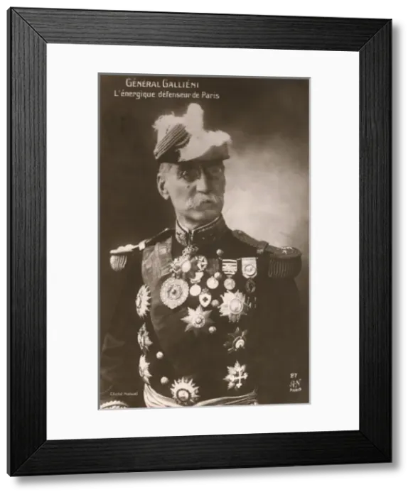 Framed Print : French General Ballieni Framed Print : French General Ballieni