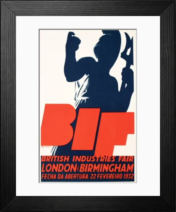 Framed Print : British Industries Fair poster Framed Print : British Industries Fair poster