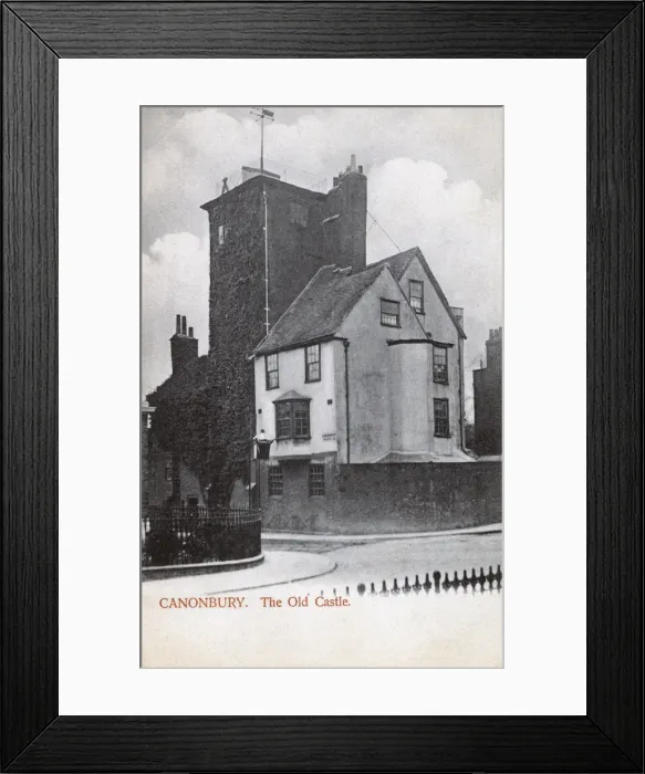 Framed Print : The Old Castle, Canonbury, London Framed Print : The Old Castle, Canonbury, London