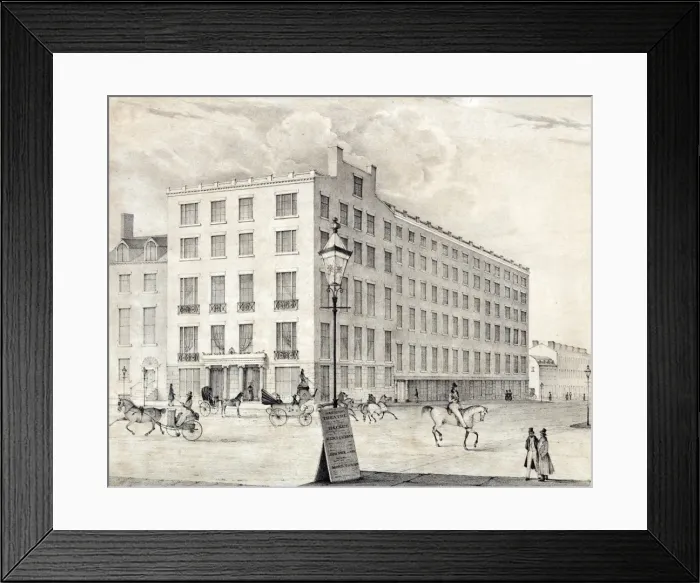 Framed Print : Waverley House, New York Framed Print : Waverley House, New York