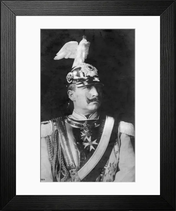 Framed Print : Kaiser Wilhelm II Framed Print : Kaiser Wilhelm II