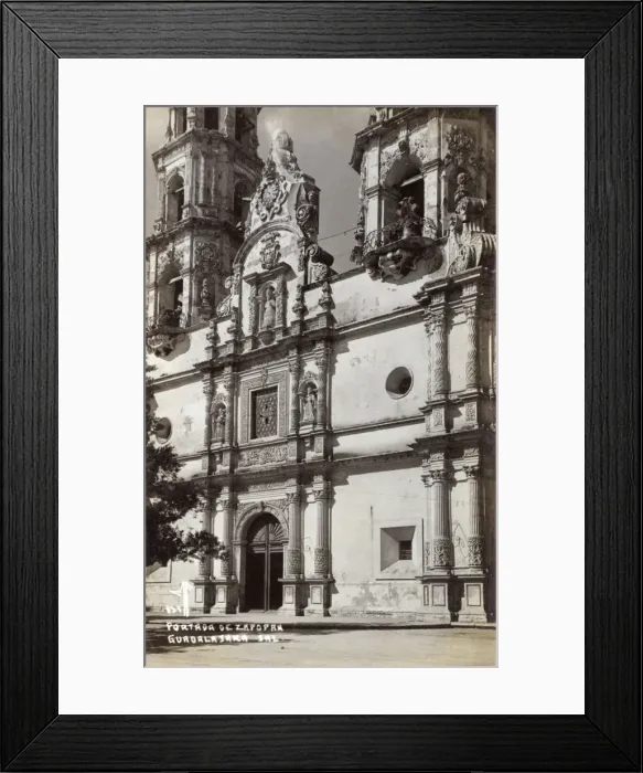 Framed Print : Zapopan Cathedral - Jalisco State, Mexico Framed Print : Zapopan Cathedral - Jalisco State, Mexico