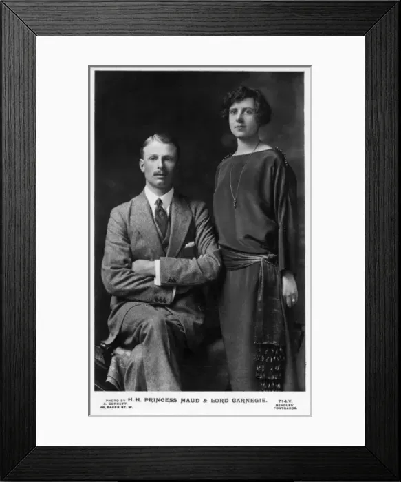 Framed Print : Princess Maud and Lord Carnegie Framed Print : Princess Maud and Lord Carnegie