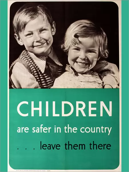 Evacuation - World War Two - Children Safer in the Country