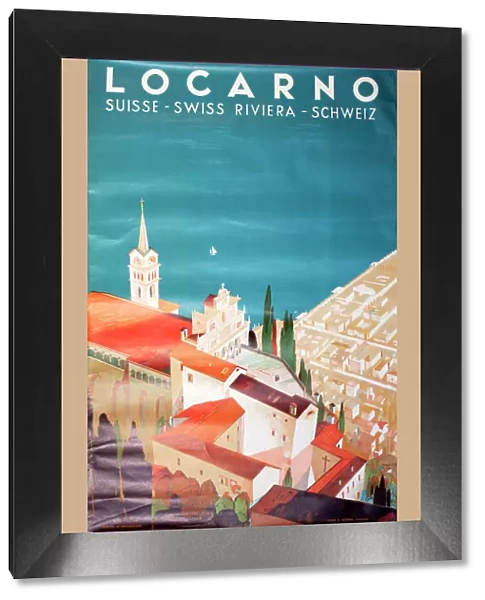 Poster for Locarno on the Swiss Riviera
