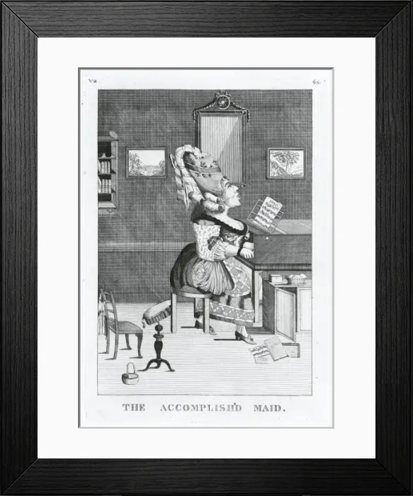 Framed Print : The Accomplish d maid Framed Print : The Accomplish d maid