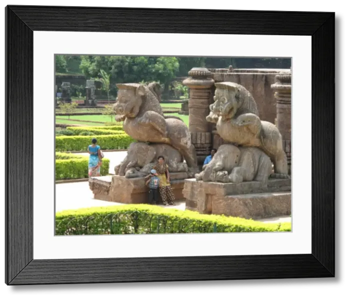 Framed Print : India, Orissa, Konarak Framed Print : India, Orissa, Konarak