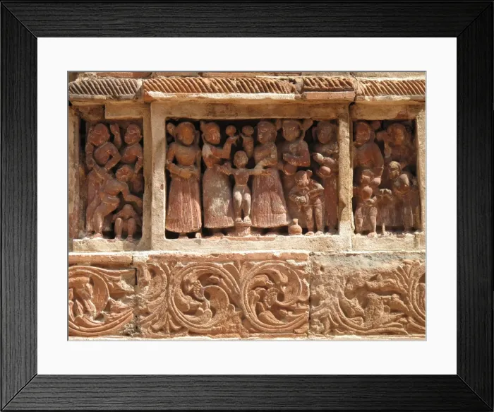 Framed Print : India - West Bengal - Hooghly river Framed Print : India - West Bengal - Hooghly river