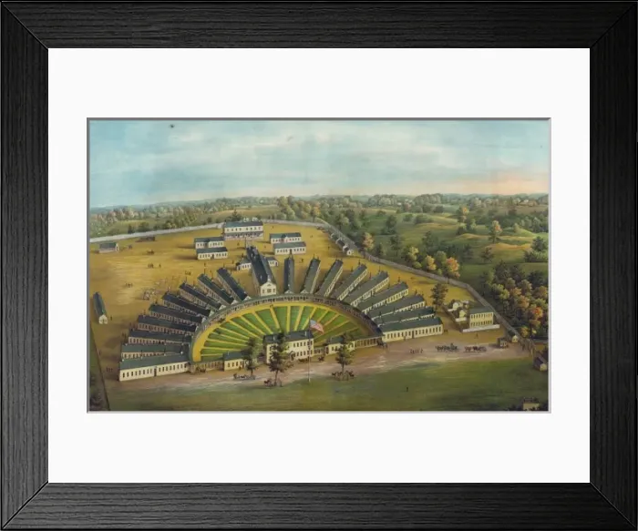 Framed Print : Hicks U. S. Genl. Hospital, Baltimore, Md Framed Print : Hicks U. S. Genl. Hospital, Baltimore, Md