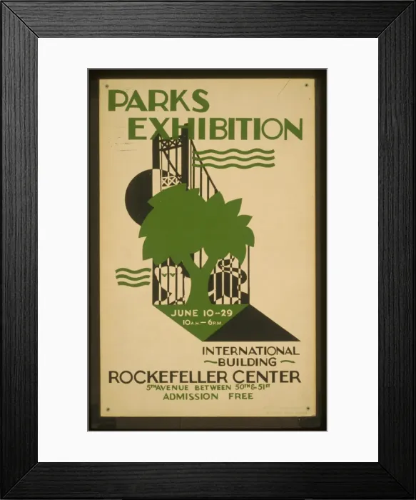 Framed Print : Parks exhibition International Building, Rockefeller Center Framed Print : Parks exhibition International Building, Rockefeller Center