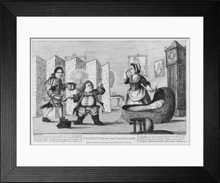 Framed Print : The battle of the cataplasm Framed Print : The battle of the cataplasm