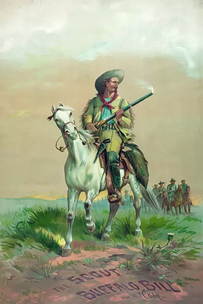 The scout Buffalo Bill. Hon. W. F. Cody