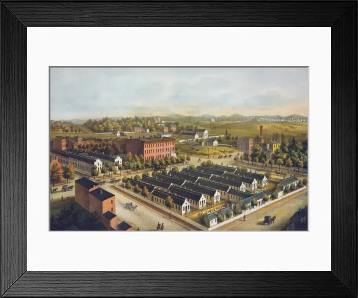 Framed Print : Douglas & Stanton Hospitals, Washington, D. C Framed Print : Douglas & Stanton Hospitals, Washington, D. C