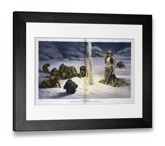 Framed Print : The unknown