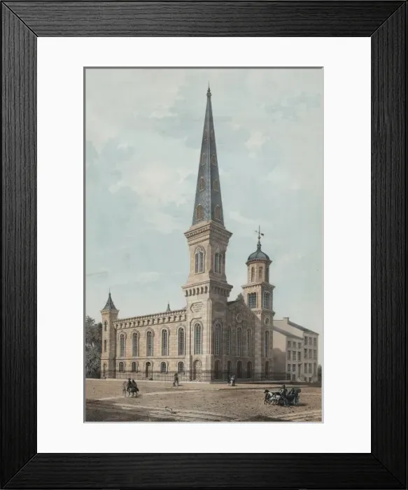 Framed Print : Metropolitan M. E. Church, Washington, D. C Framed Print : Metropolitan M. E. Church, Washington, D. C