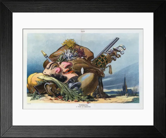 Framed Print : Thanksgiving : a study in proportion Framed Print : Thanksgiving : a study in proportion