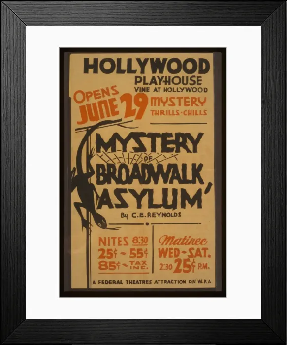 Framed Print : Mystery of broadwalk asylum by CE Reynolds Mystery of broadw Framed Print : Mystery of broadwalk asylum by CE Reynolds Mystery of broadw