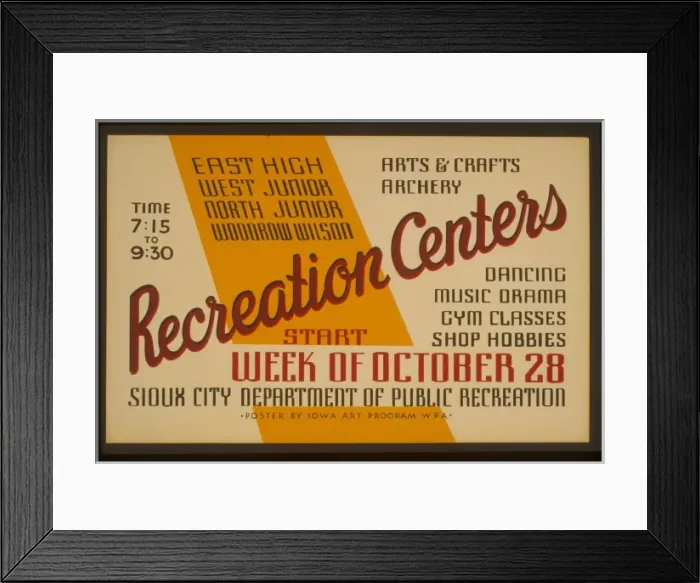 Framed Print : East High, West Junior, North Junior, Woodrow Wilson Recreat Framed Print : East High, West Junior, North Junior, Woodrow Wilson Recreat