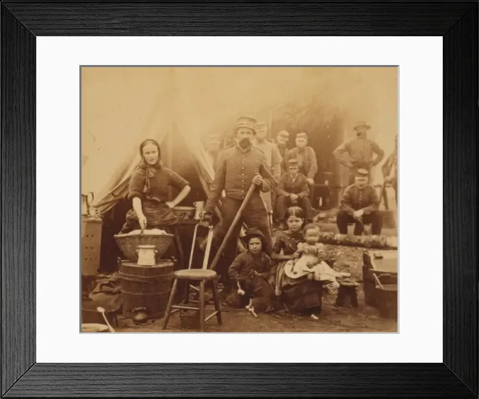 Framed Print : Camp of 31st Pennsylvania Infantry near Washington, D. C Framed Print : Camp of 31st Pennsylvania Infantry near Washington, D. C