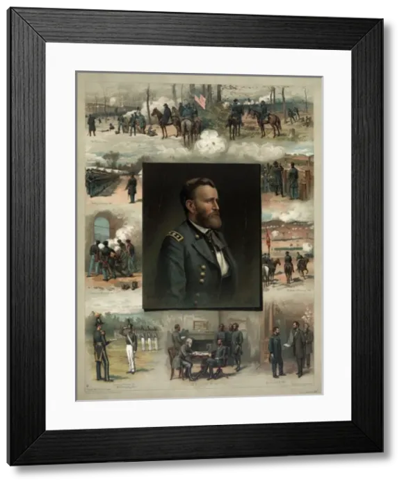 Framed Print : Grant from West Point to Appomattox Framed Print : Grant from West Point to Appomattox
