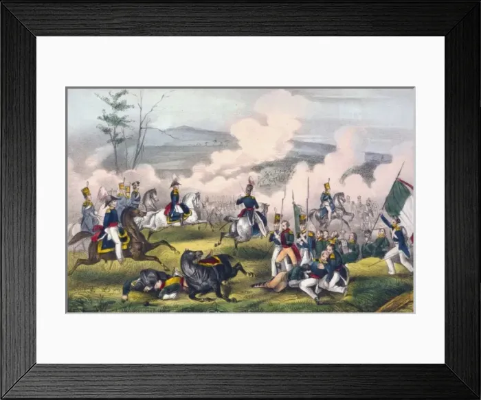 Framed Print : Battle of Palo Alto--May 8th 1846, between 2900 Americans, u Framed Print : Battle of Palo Alto--May 8th 1846, between 2900 Americans, u