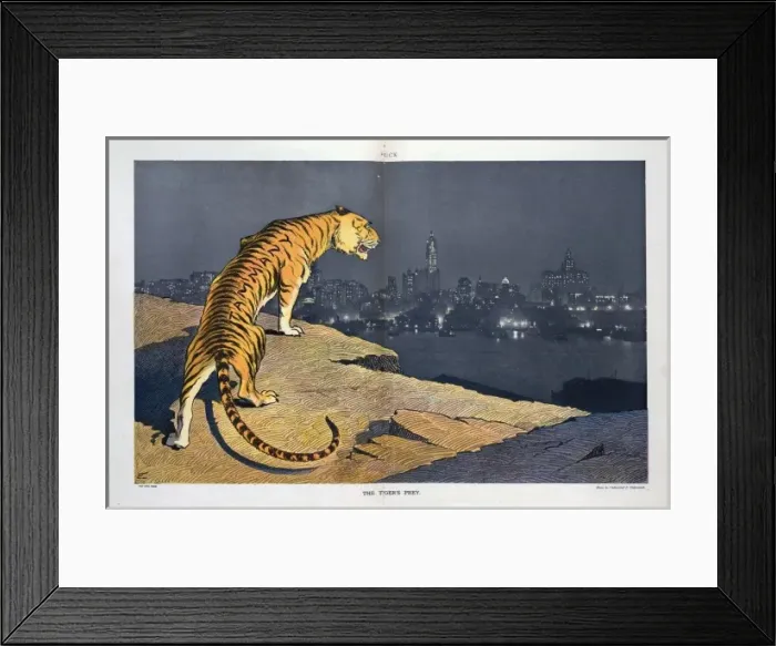 Framed Print : The tigers prey Framed Print : The tigers prey