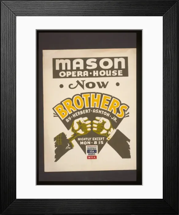 Framed Print : Brothers by Herbert Ashton, Jr Brothers by Herbert Ashton, J Framed Print : Brothers by Herbert Ashton, Jr Brothers by Herbert Ashton, J