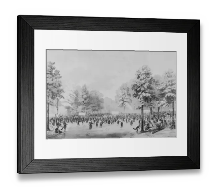 Framed Print : On the march from Hamburg to camp before Corinth Framed Print : On the march from Hamburg to camp before Corinth