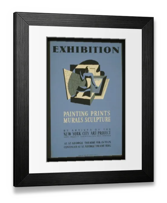 Framed Print : Exhibition Painting, prints, murals, sculpture by artists of Framed Print : Exhibition Painting, prints, murals, sculpture by artists of