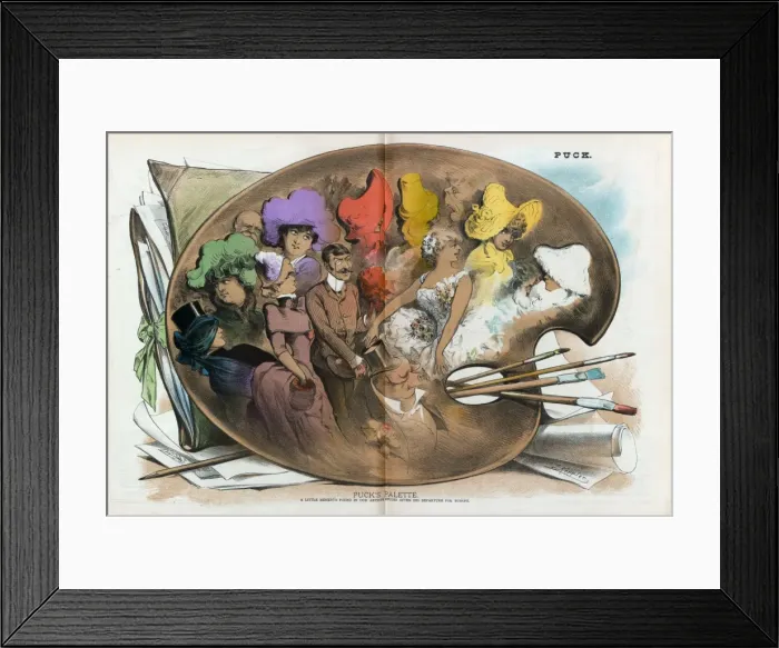 Framed Print : Pucks palete Framed Print : Pucks palete