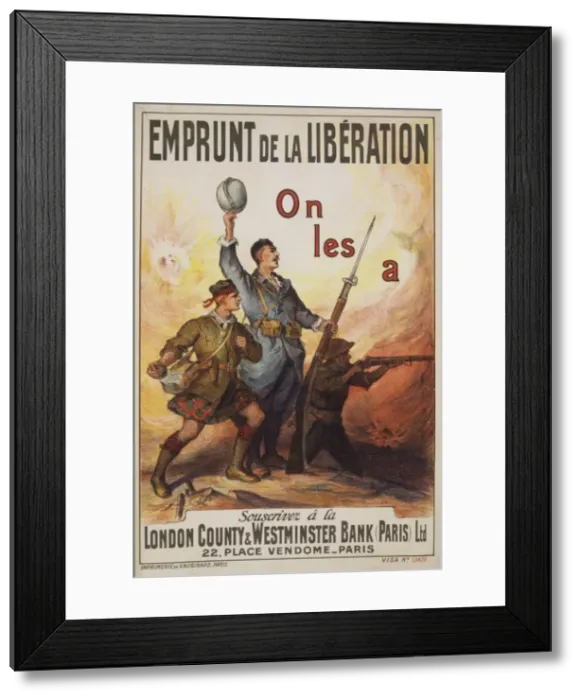 Framed Print : Emprunt de la liberation. On les a. Souscrivez ?a London Emprunt de la liberation. On les a. Souscrivez ? Framed Print : Emprunt de la liberation. On les a. Souscrivez ?a London Emprunt de la liberation. On les a. Souscrivez ?