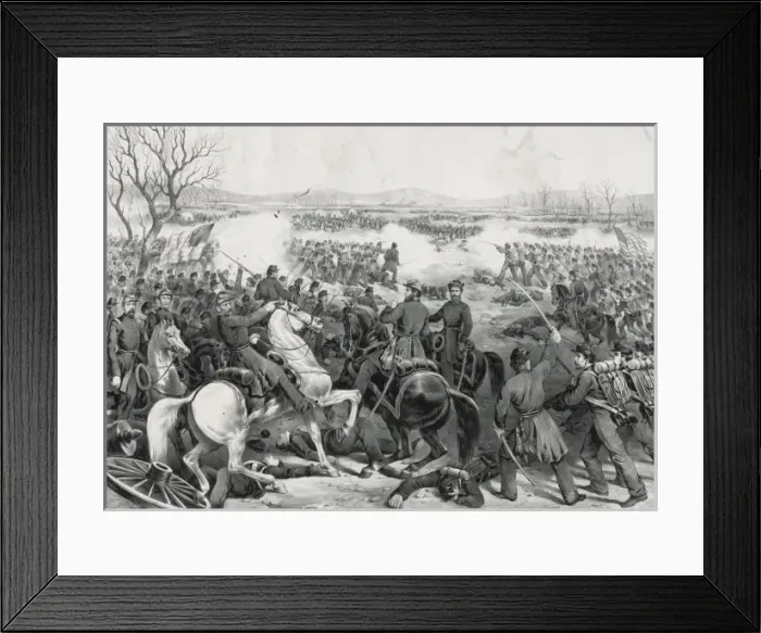 Framed Print : Battle of Pittsburgh, Tenn. April 7th 1862 Framed Print : Battle of Pittsburgh, Tenn. April 7th 1862
