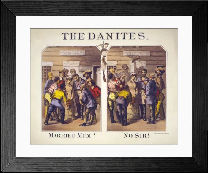Framed Print : The Danites Framed Print : The Danites