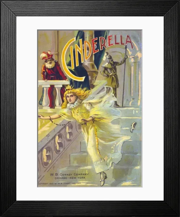 Framed Print : Cinderella Framed Print : Cinderella