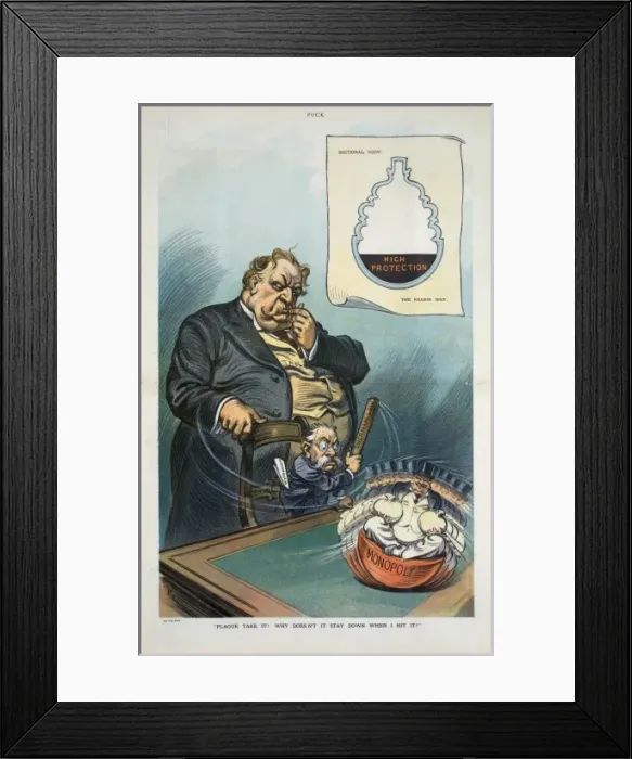 Framed Print : Plague take it! Why doesn t it stay down when I hit it? Framed Print : Plague take it! Why doesn t it stay down when I hit it?