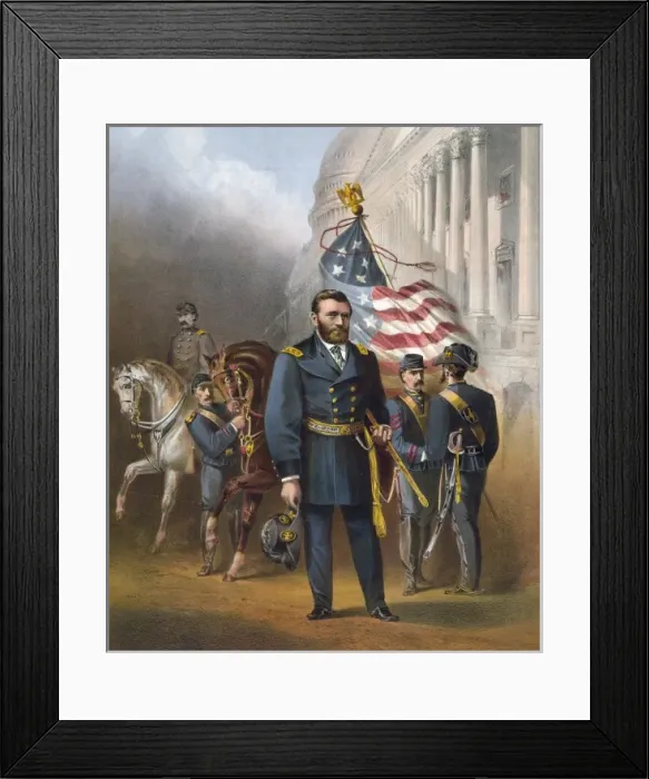Framed Print : Gen. Ulysses S. Grant Framed Print : Gen. Ulysses S. Grant
