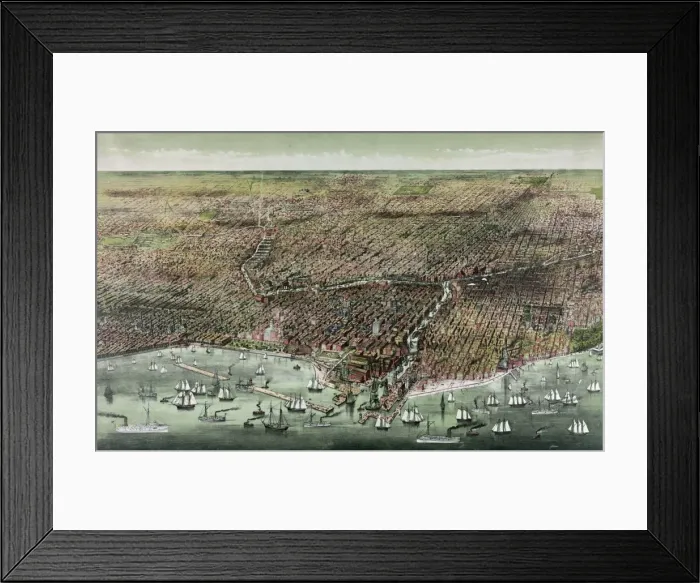 Framed Print : The city of Chicago Framed Print : The city of Chicago