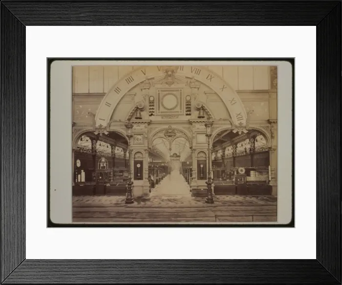 Framed Print : Exp. universelle de 1889 - Galerie des industries diverses Framed Print : Exp. universelle de 1889 - Galerie des industries diverses