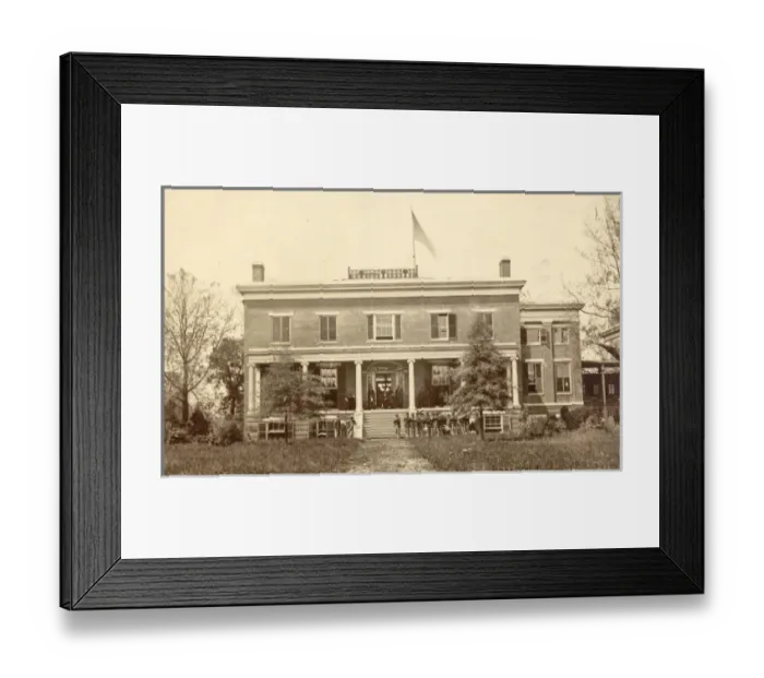 Framed Print : Head Quarters of Gen. GL Hartsuff Framed Print : Head Quarters of Gen. GL Hartsuff