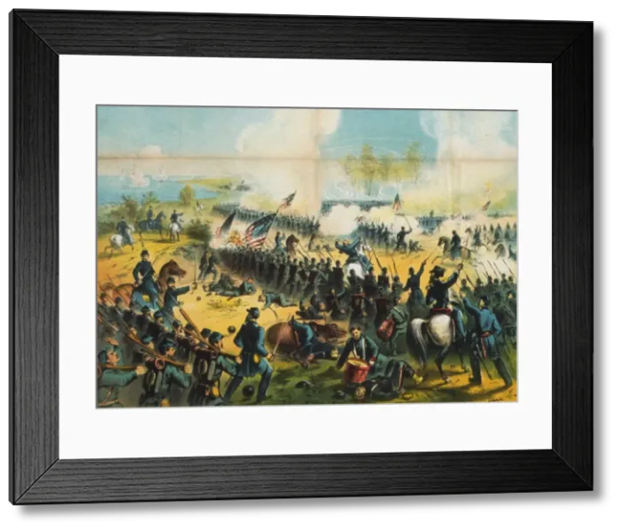 Framed Print : The Battle of Shiloh, or Pittsburgh Landing, April 6th & 7th Framed Print : The Battle of Shiloh, or Pittsburgh Landing, April 6th & 7th