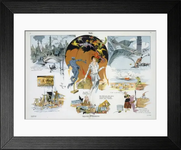 Framed Print : Travel impressions Framed Print : Travel impressions