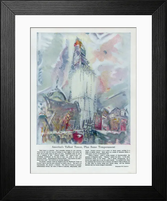 Framed Print : Americas tallest tower, plus some temperament Framed Print : Americas tallest tower, plus some temperament