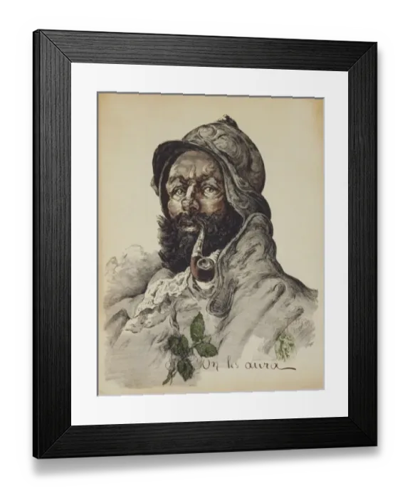 Framed Print : On les aura Framed Print : On les aura