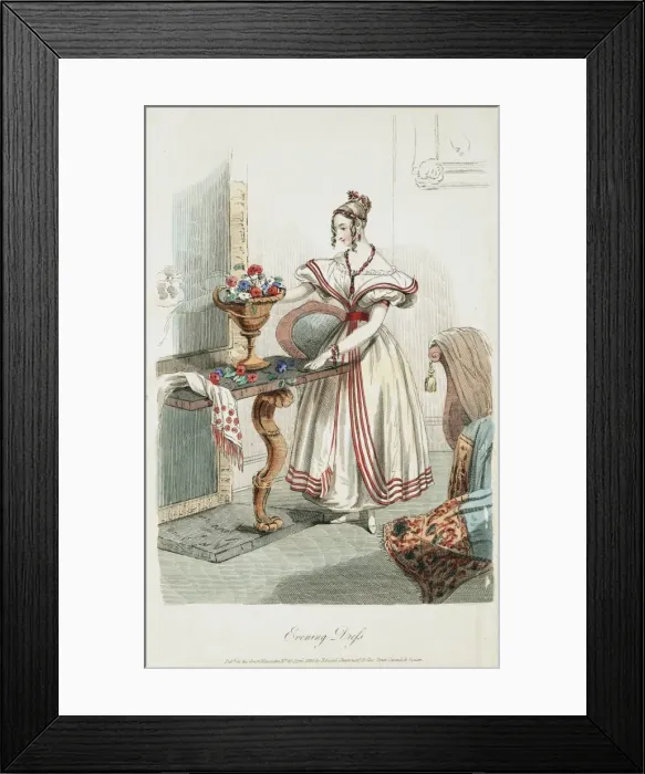 Framed Print : Evening dress Framed Print : Evening dress